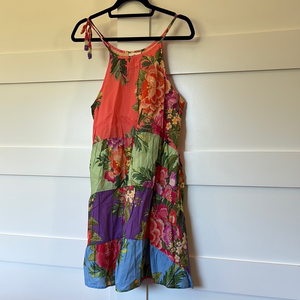 FARMrio for Anthropologie Halter Midi Sundress